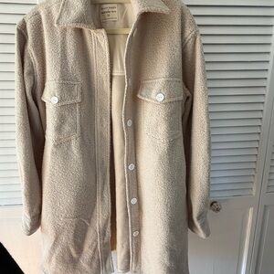 Jackson Rowe Beige Teddy Jacket